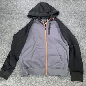 FOX Racing Fox Tech Jacket Mens M Gray Restriction Thermabond Full Zip Motocross